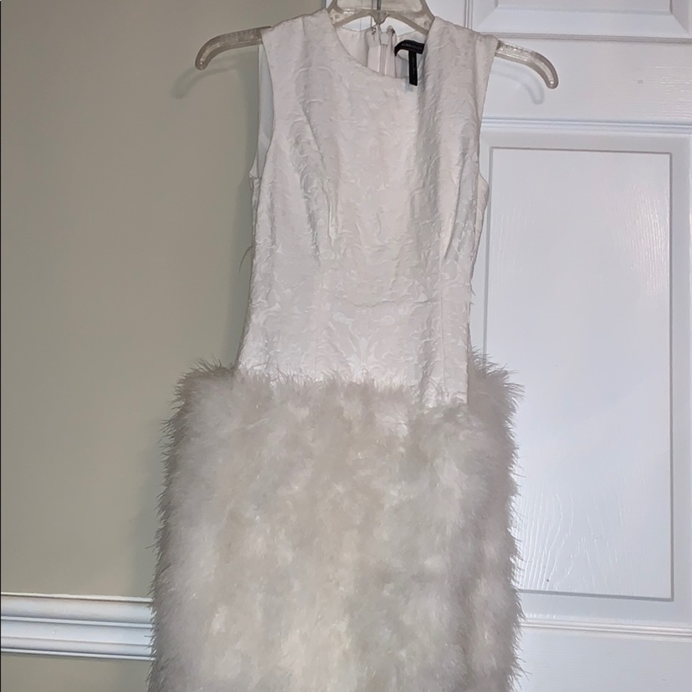 Bcbg feather dress! Great condition